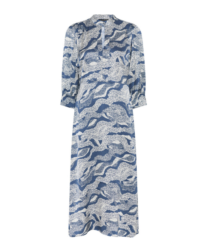 blue-lace-print-dress