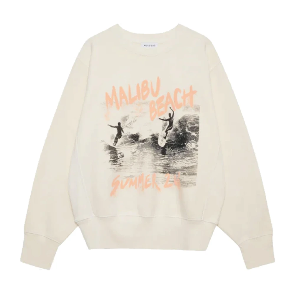 Anine Bing Women's Beige Sweatshirts - Sweatshirts - M - Sweatshirts & Hoodies