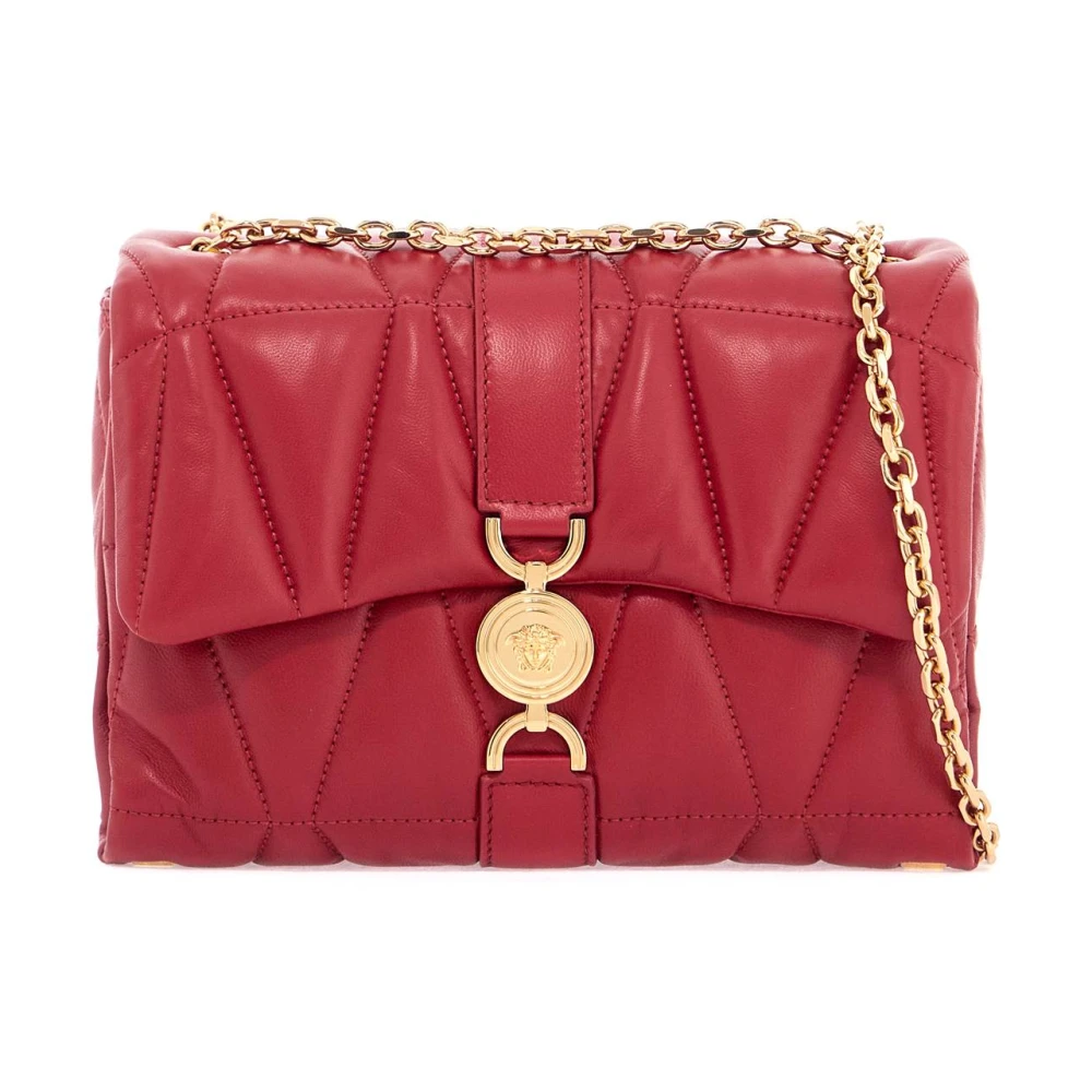 Versace Gewatteerde Schoudertas Kleio Red Dames
