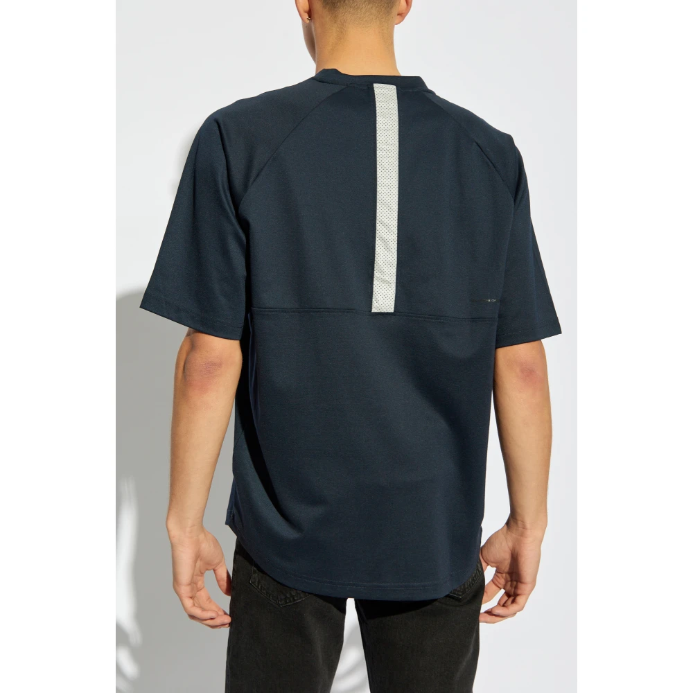 Emporio Armani EA7 T-shirt met logopatch Blue Heren