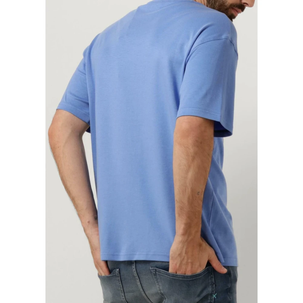 Scotch & Soda Blauw Katoenen Zak T-shirt Blue Heren