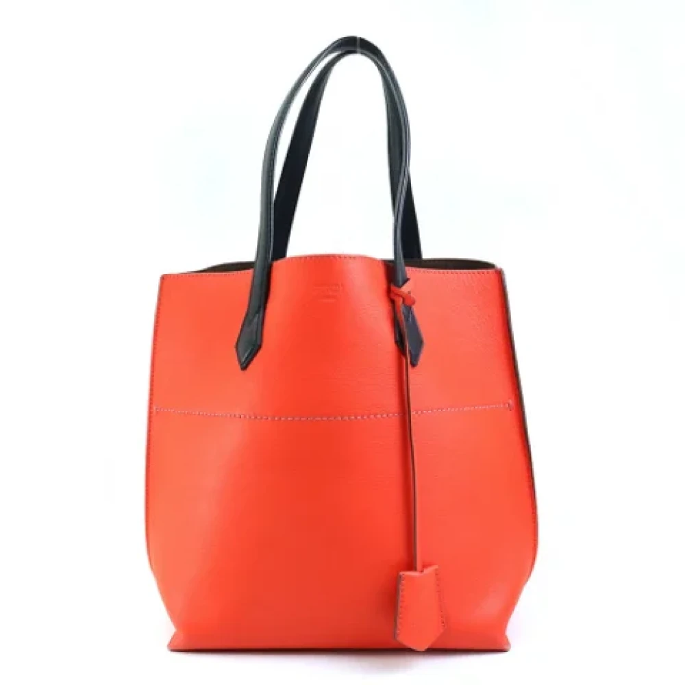 Fendi Vintage Pre-owned Fabric handbags Red Dames
