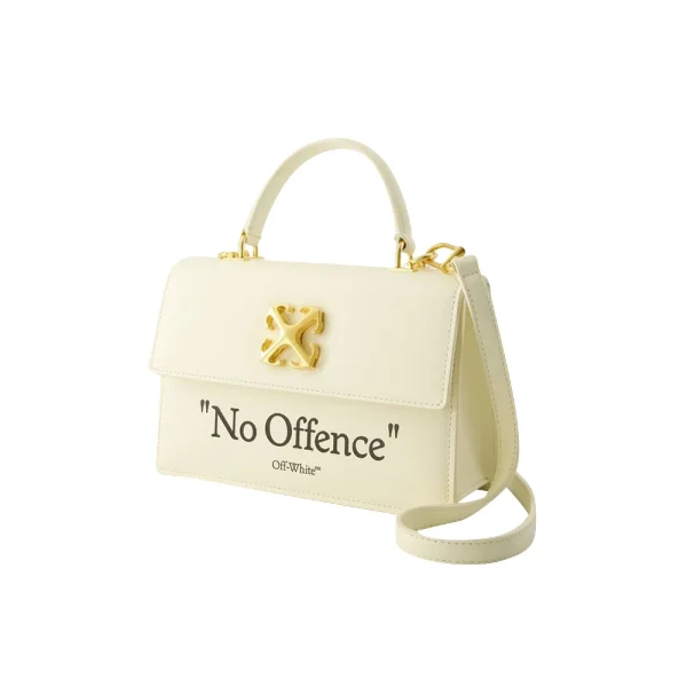Off White Leather handbags Beige Dames