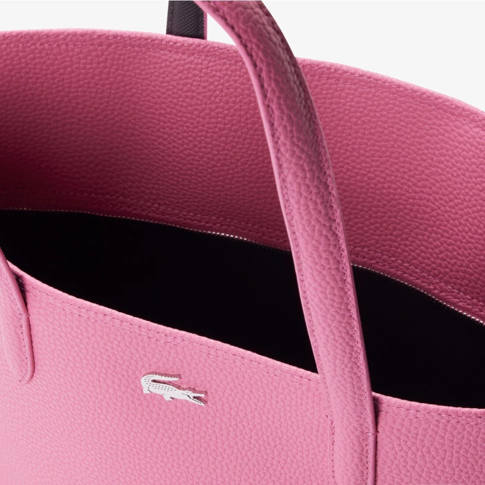 Lacoste Anna Shopper in Reseda Asphalt Pink Dames