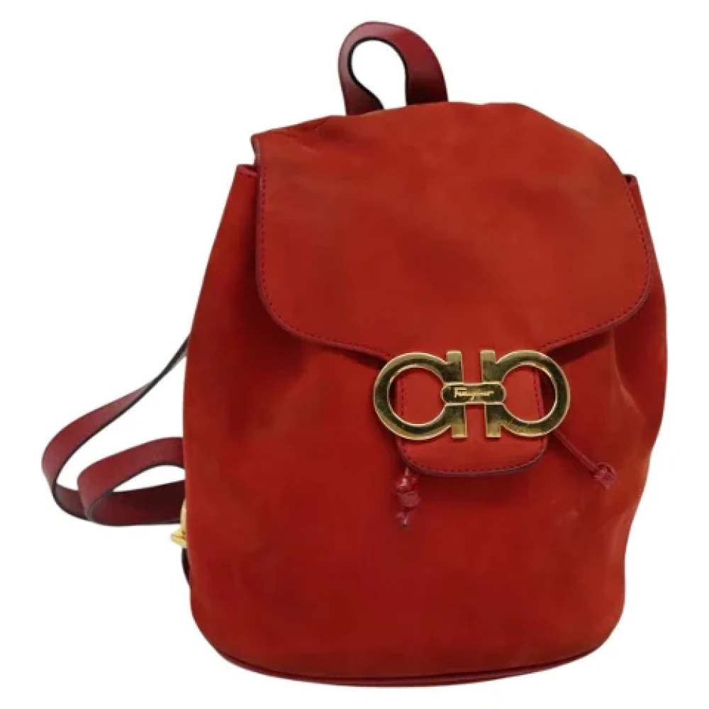 Pre-owned > Pre-owned Bags > Pre-owned Backpacks - - Salvatore Ferragamo Pre-owned - Modalova