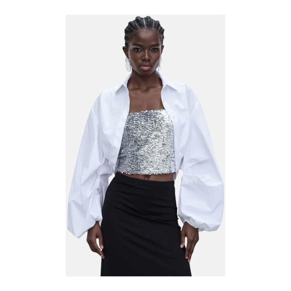 Imperial Mouwloze Top Gray Dames