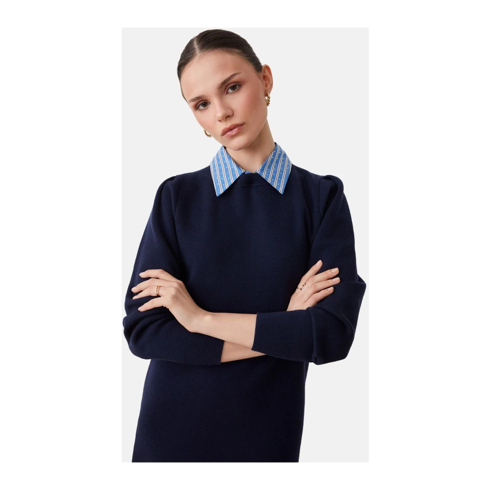 Suncoo Elegante Jurk voor Vrouwen Blue Dames