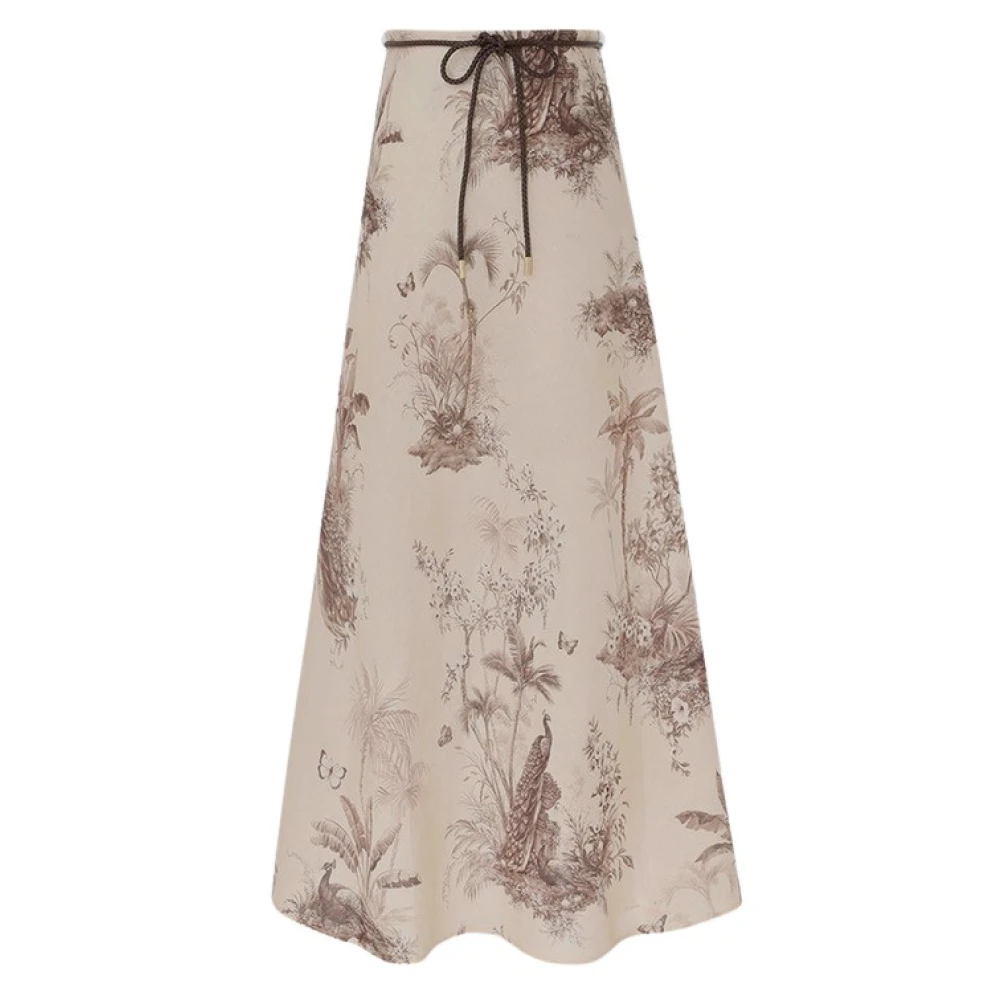 Zimmermann Linnen Waverly Rok Multicolor Dames