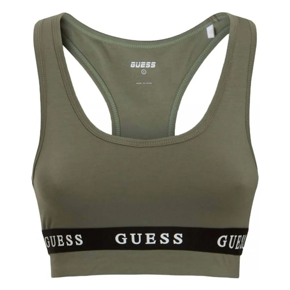 Guess Alina Top Eco Stretc Top Green Dames