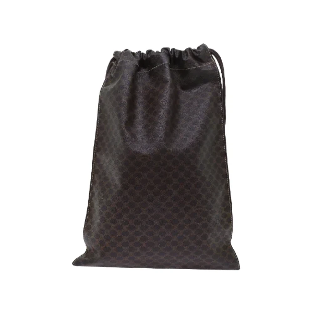 Celine Vintage Pre-owned Leather celine-bags Brown Dames