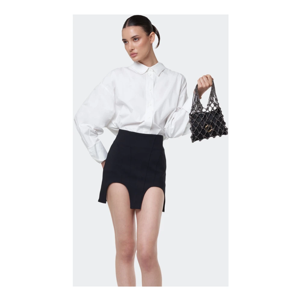 Hibourama Carrie Fonkelende Mini Tas Black Dames