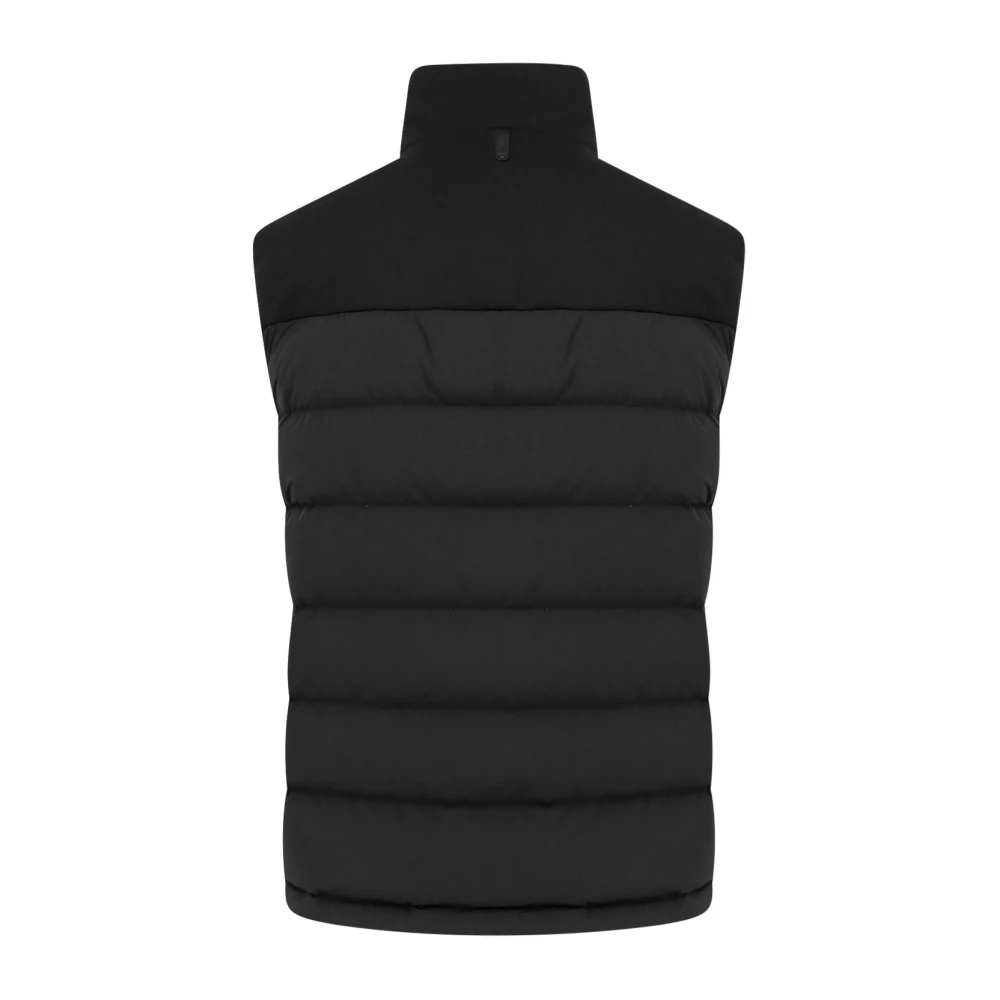 Mackage Gewatteerd Zwart Mouwloos Nylon Jack Black Heren