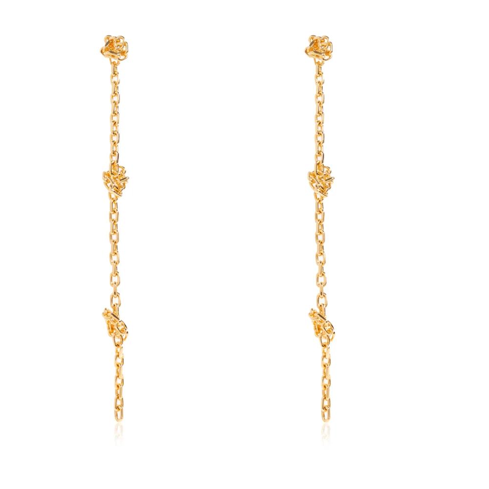 Jil Sander Gul Brass Earrings