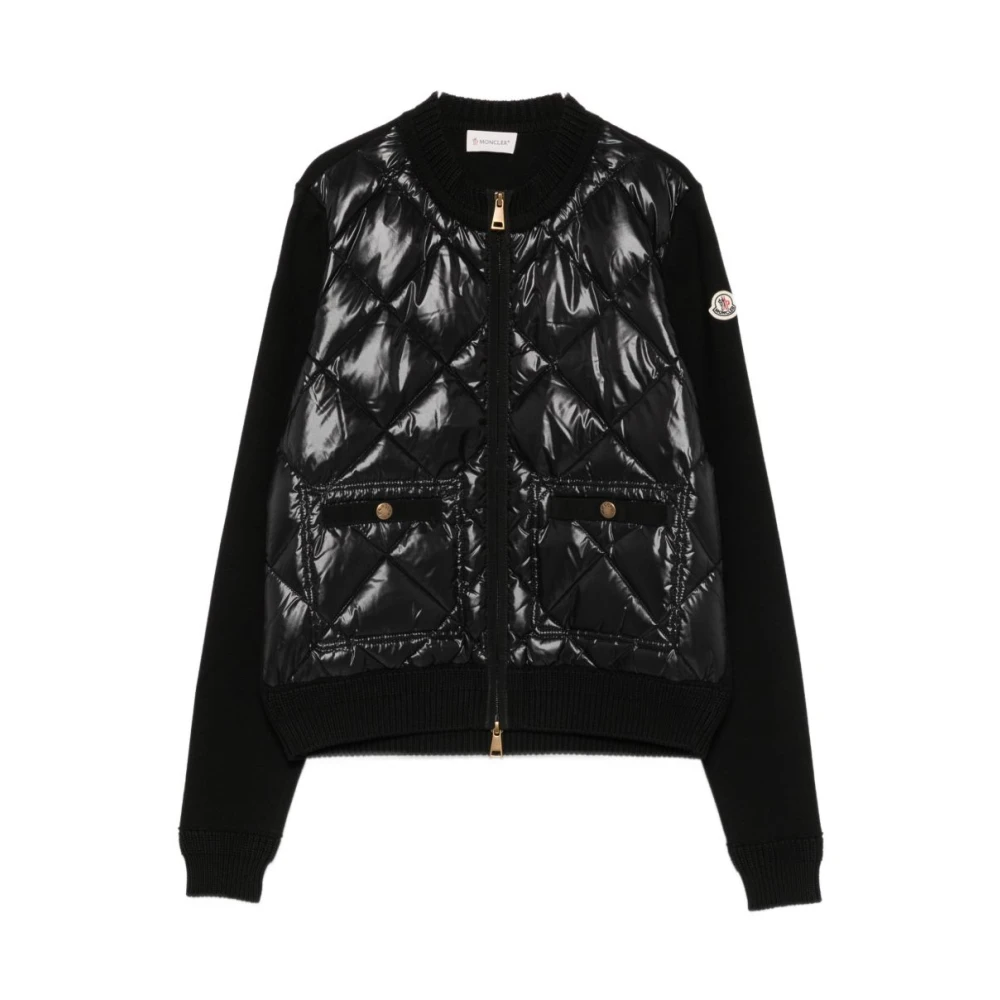 Moncler Bomber Jacket - Female - Bomber Jackets - Black - M - Jackets