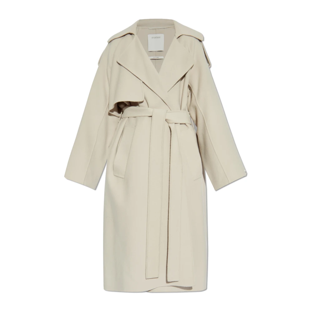 SPORTMAX Jas Fiore Gray Dames