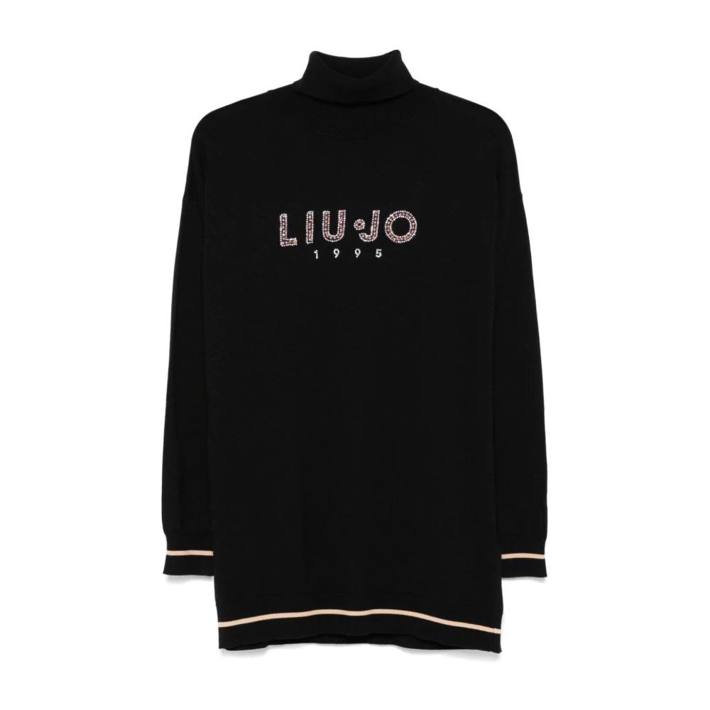Liu Jo Zwarte Elegante Jurken Black Dames