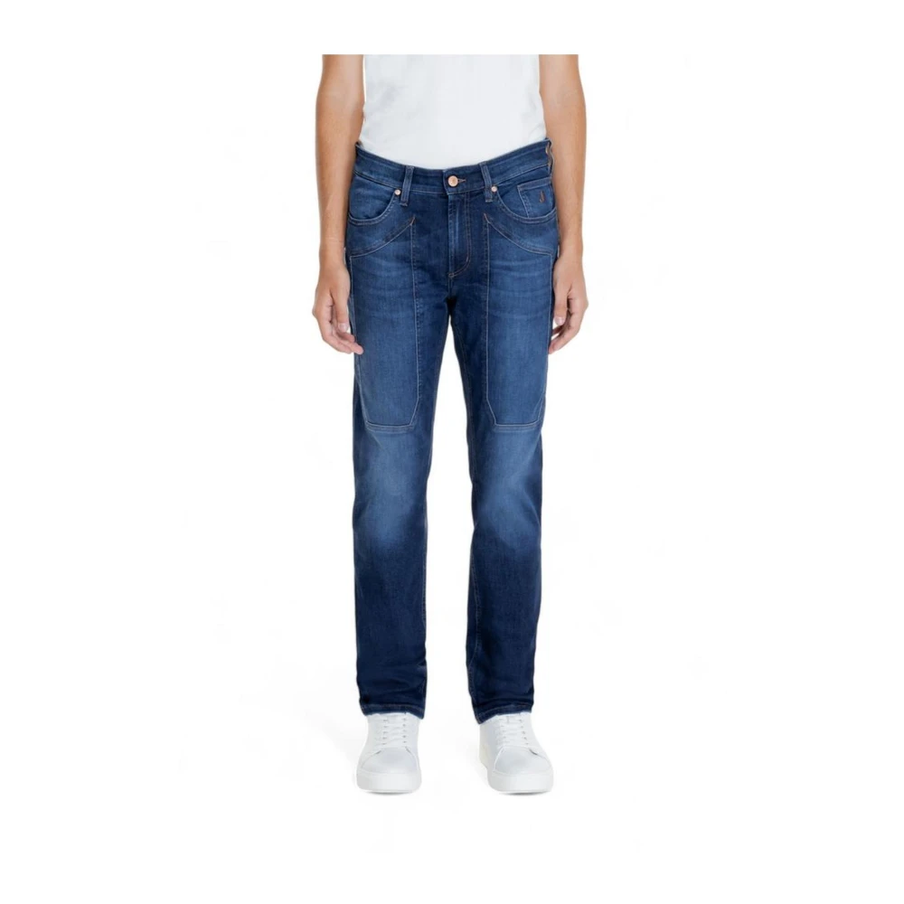 Stretch Bomullsblanding Herre Jeans