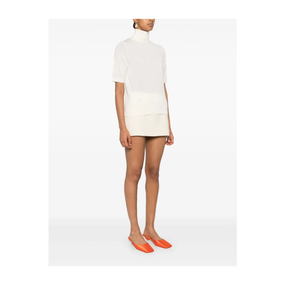 allude Crème Sweater Collectie Beige Dames