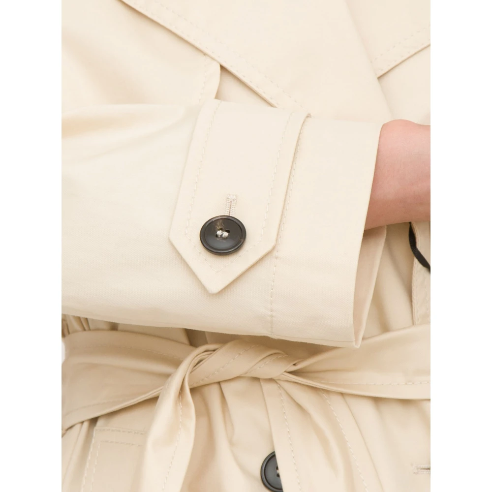 Marella Stijlvolle Trenchcoat voor Vrouwen Beige Dames