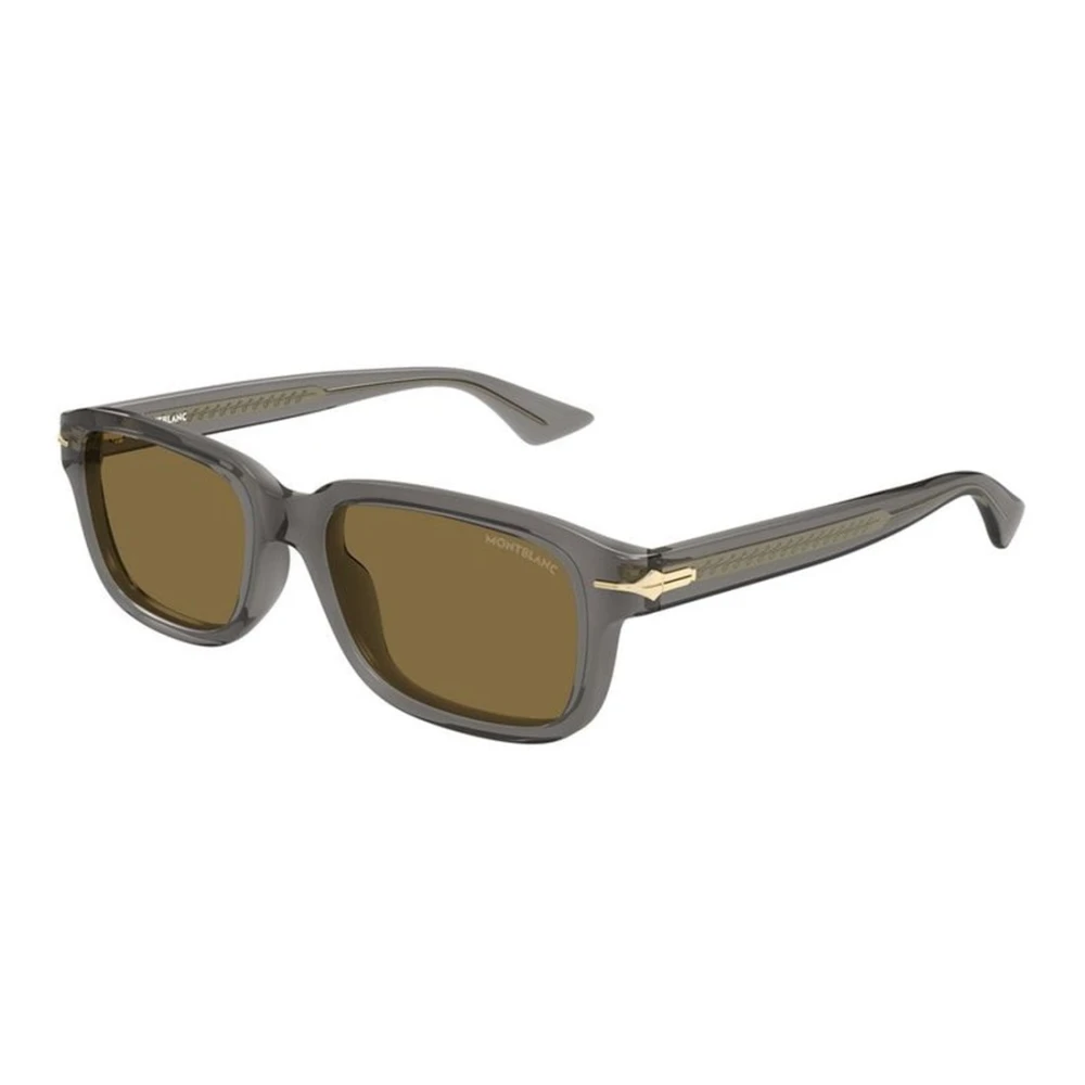 Montblanc Men's Gray Sunglasses, 54 Mm, Mb0436s 003 Sunglasses