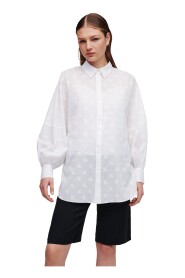 Blouse Monogram Cotton Shirt