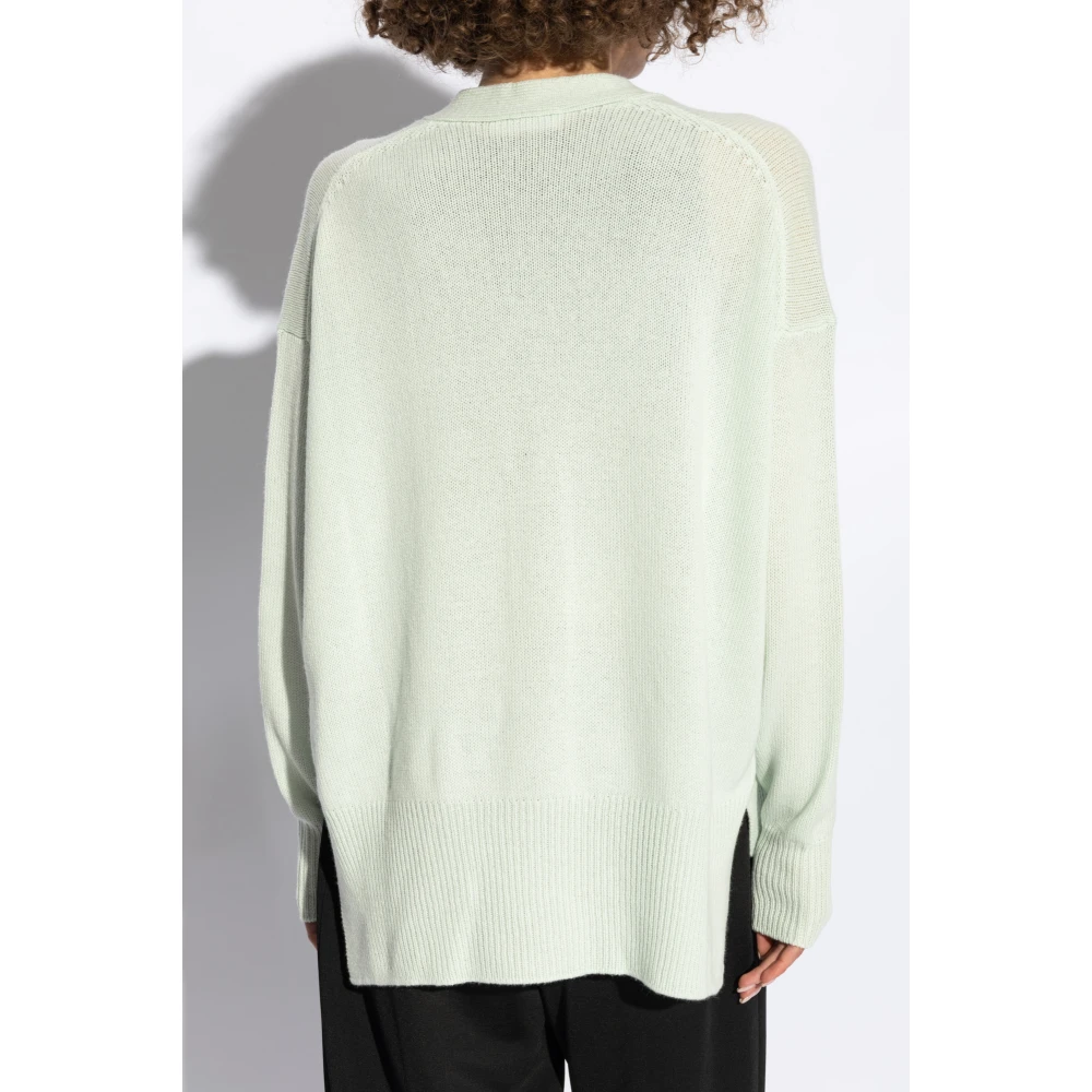 Jil Sander Kasjmier vest Green Dames