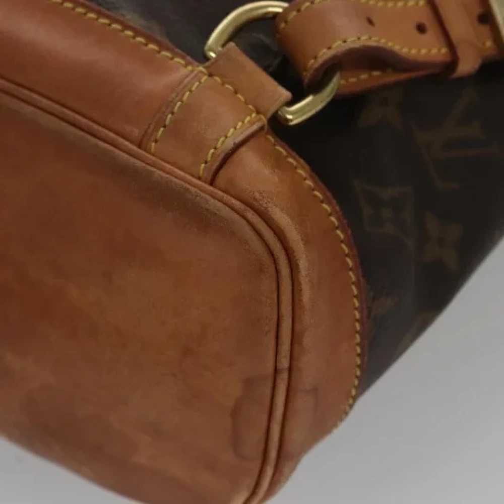 Louis Vuitton Vintage Pre-owned Canvas backpacks Brown Dames