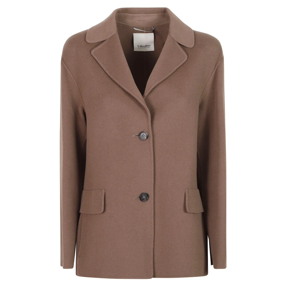 Max Mara Elfi Jacket - Female - Blazers - Brown - S - Jackets