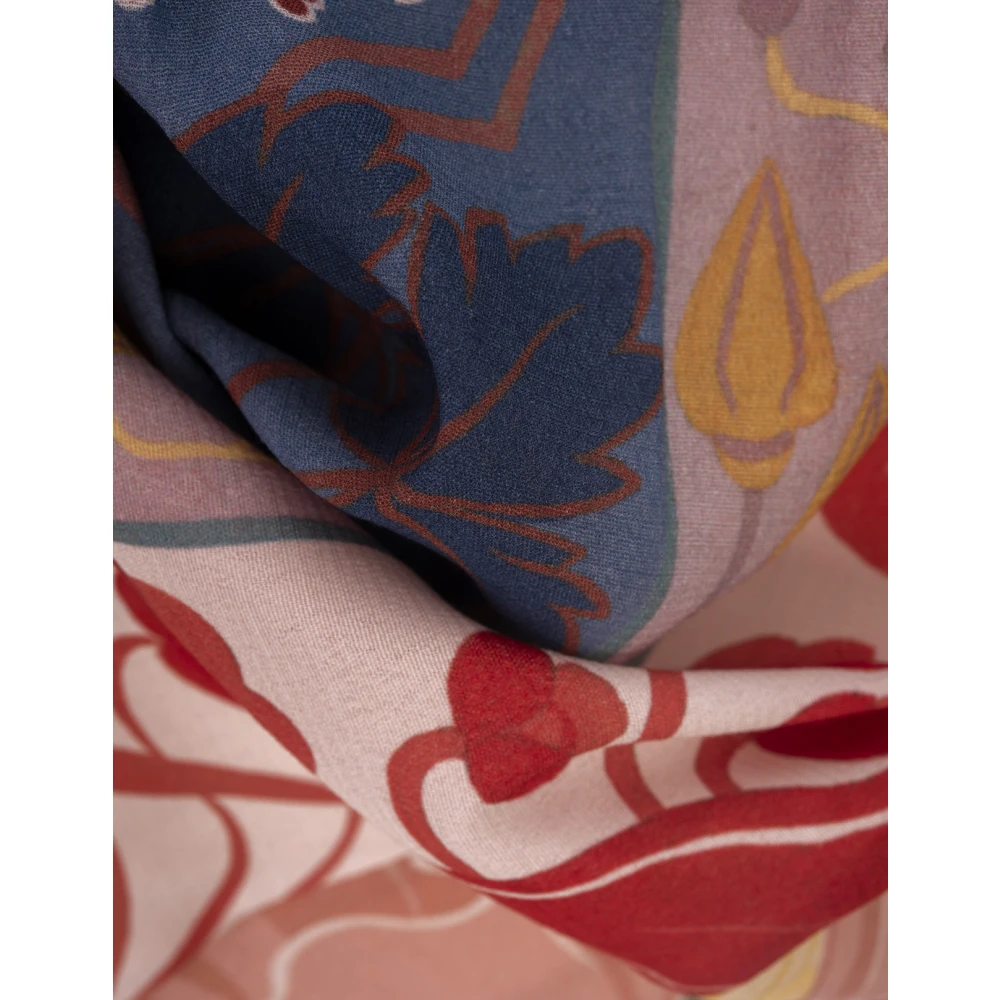 ETRO Kleurrijke Zomer Flared Broek Multicolor Dames