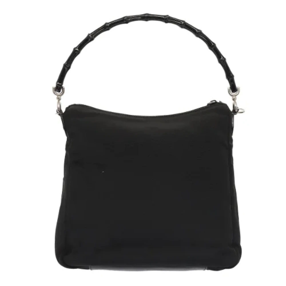 Gucci Vintage Pre-owned Nylon gucci-bags Black Dames