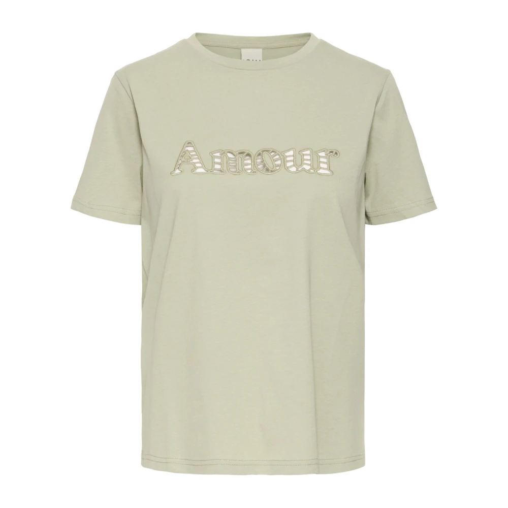 Ichi - Tops > T-Shirts - Beige - Ichi - Modalova