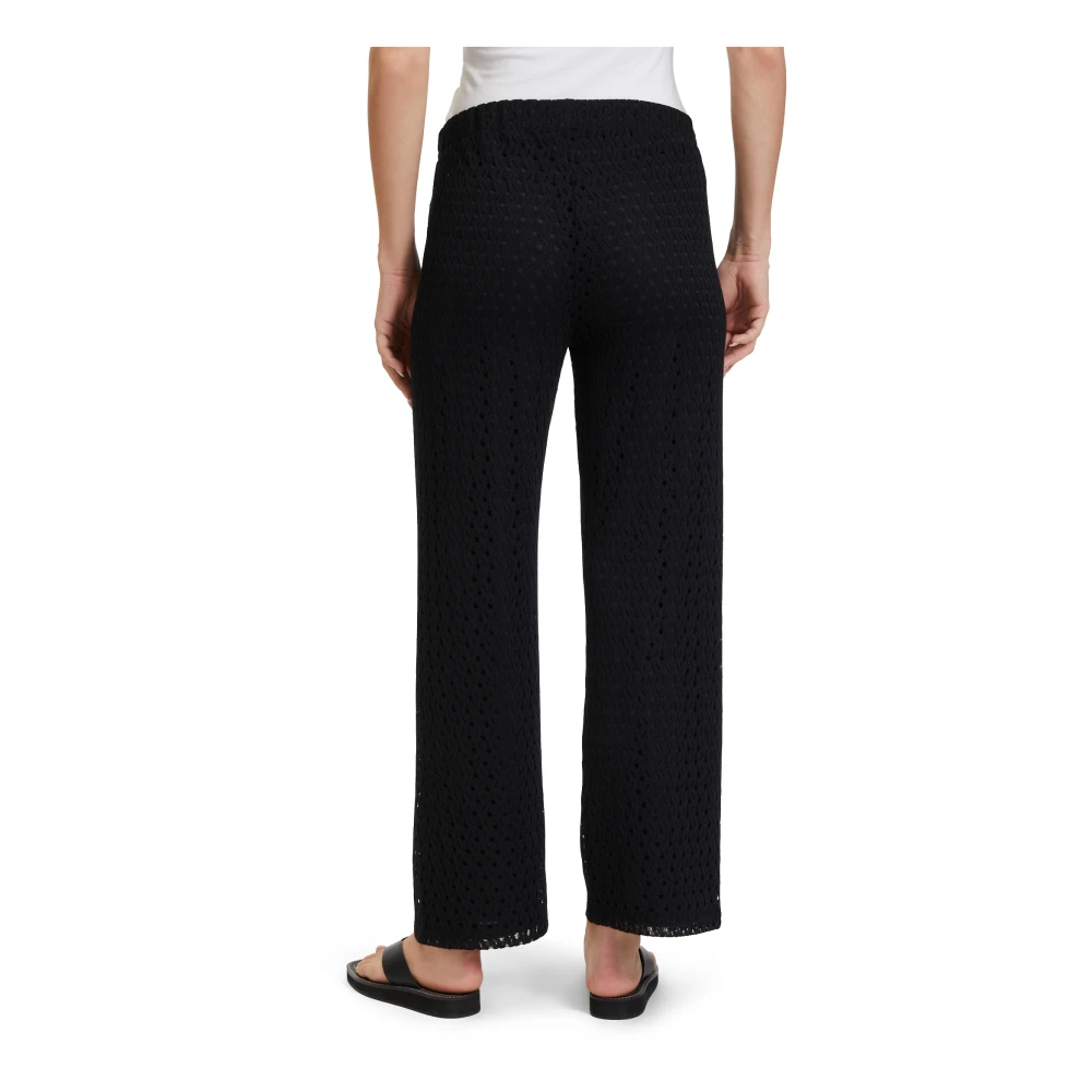 Betty & Co Gestructureerde instapbroek Black Dames