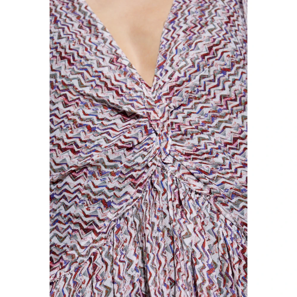IRO Jurk Ruline Multicolor Dames