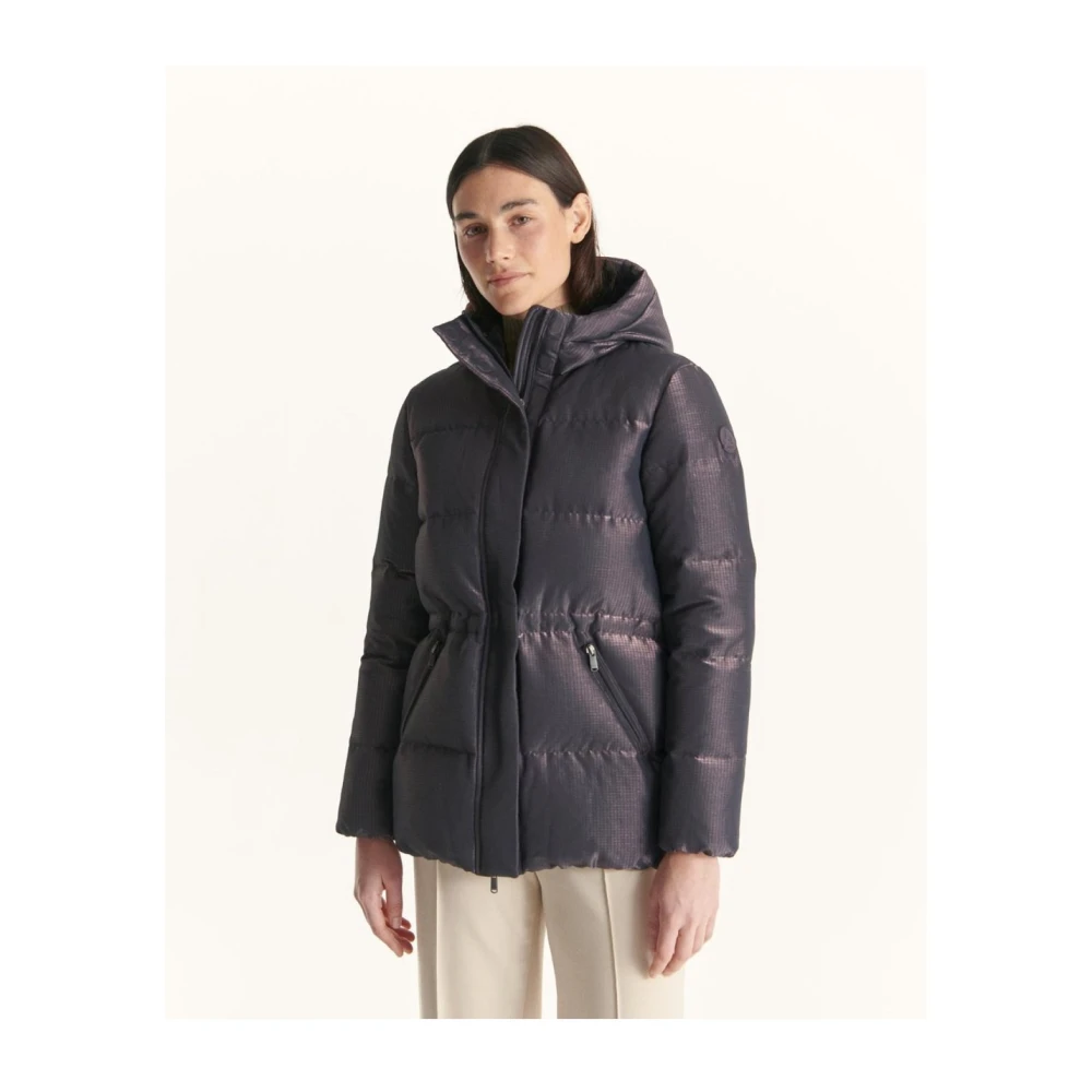 Jott Winterjas met capuchon Violets Stijl Blue Dames