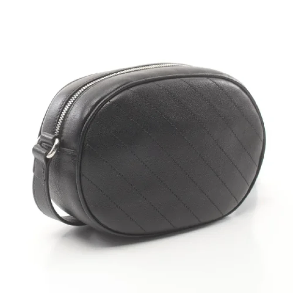 Gucci Vintage Pre-owned Leather shoulder-bags Black Dames