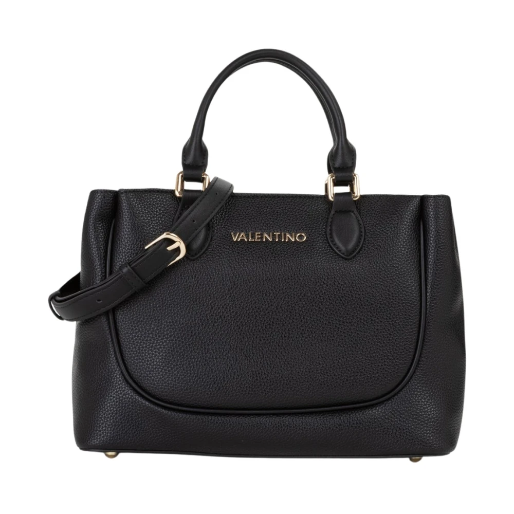 Valentino By Mario Valentino Women's Black Handbags, One Size, Daphne Re Tote