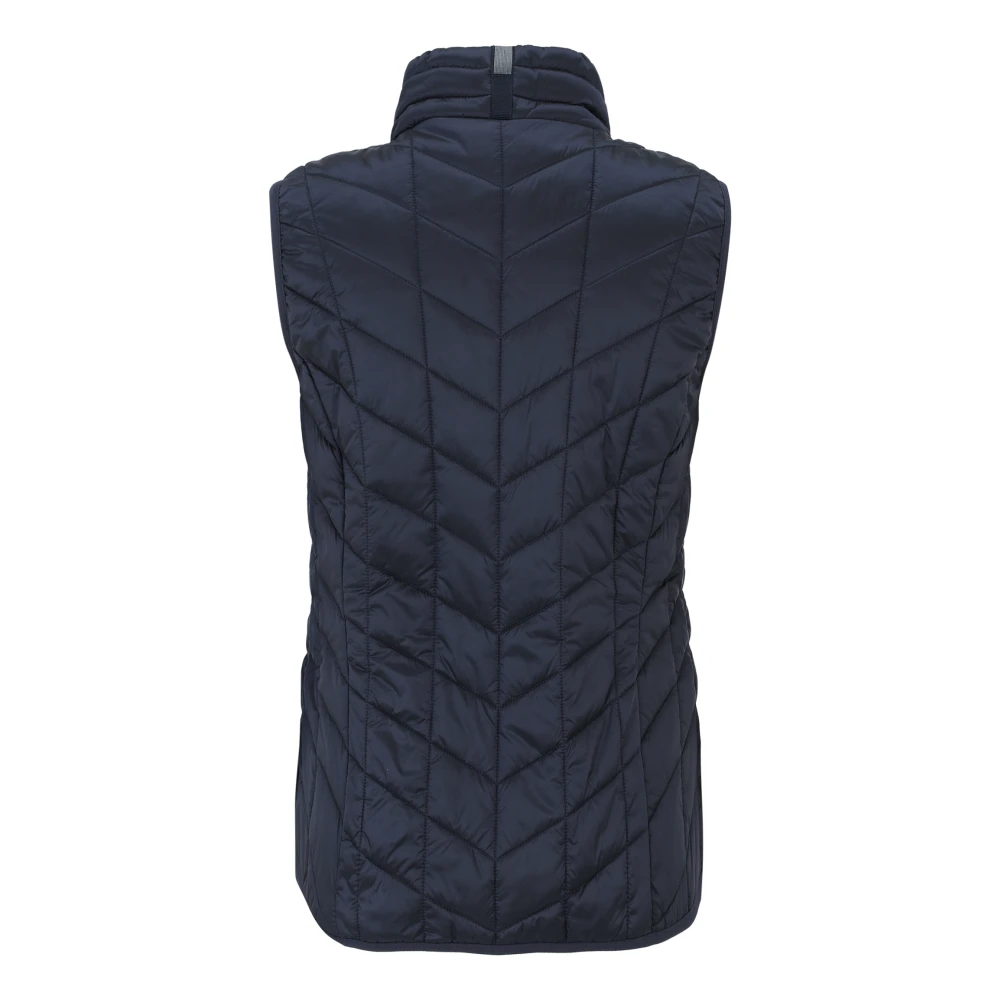 Betty Barclay Gewatteerd vest met opstaande kraag Blue Dames
