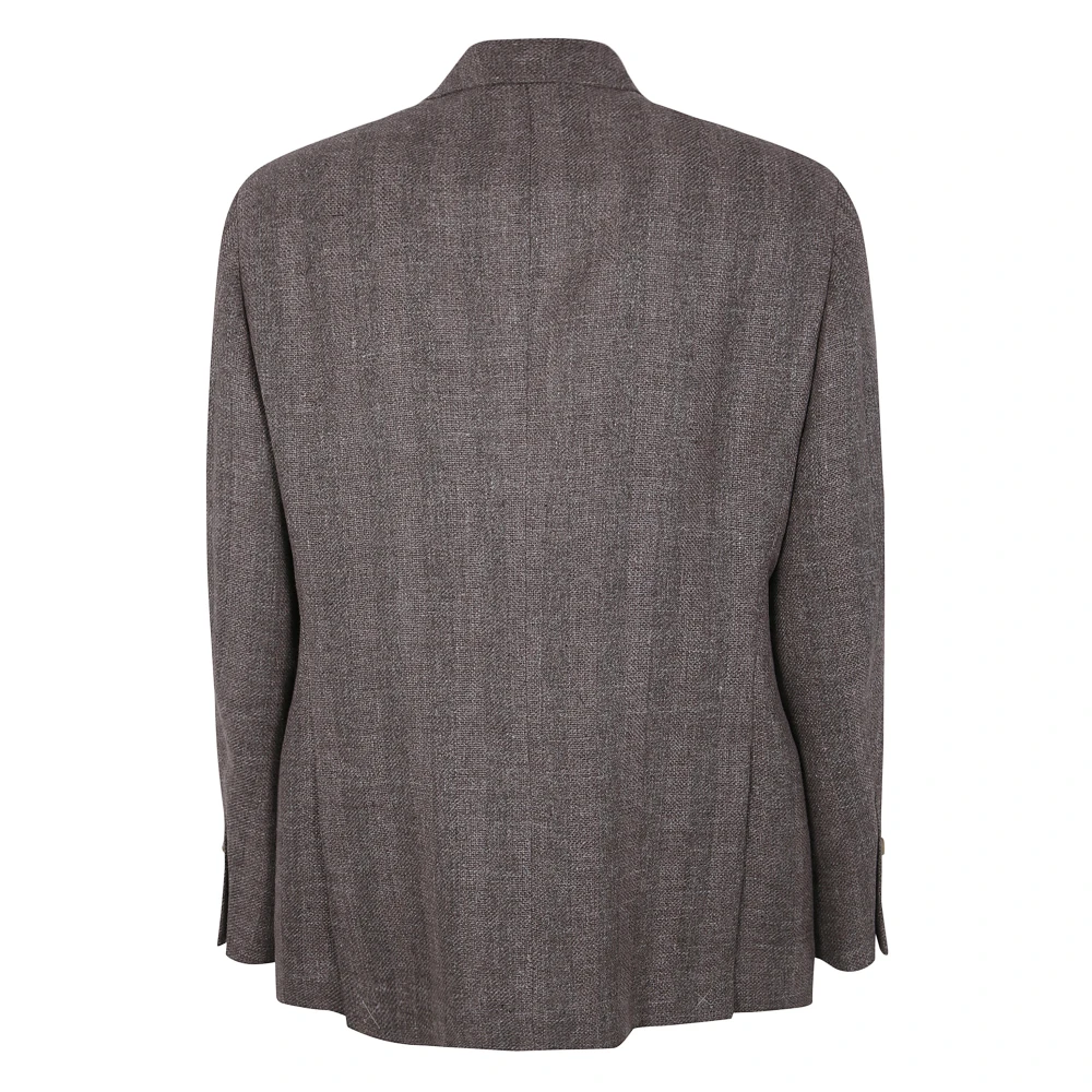 BRUNELLO CUCINELLI Klassieke Herenjas Brown Heren