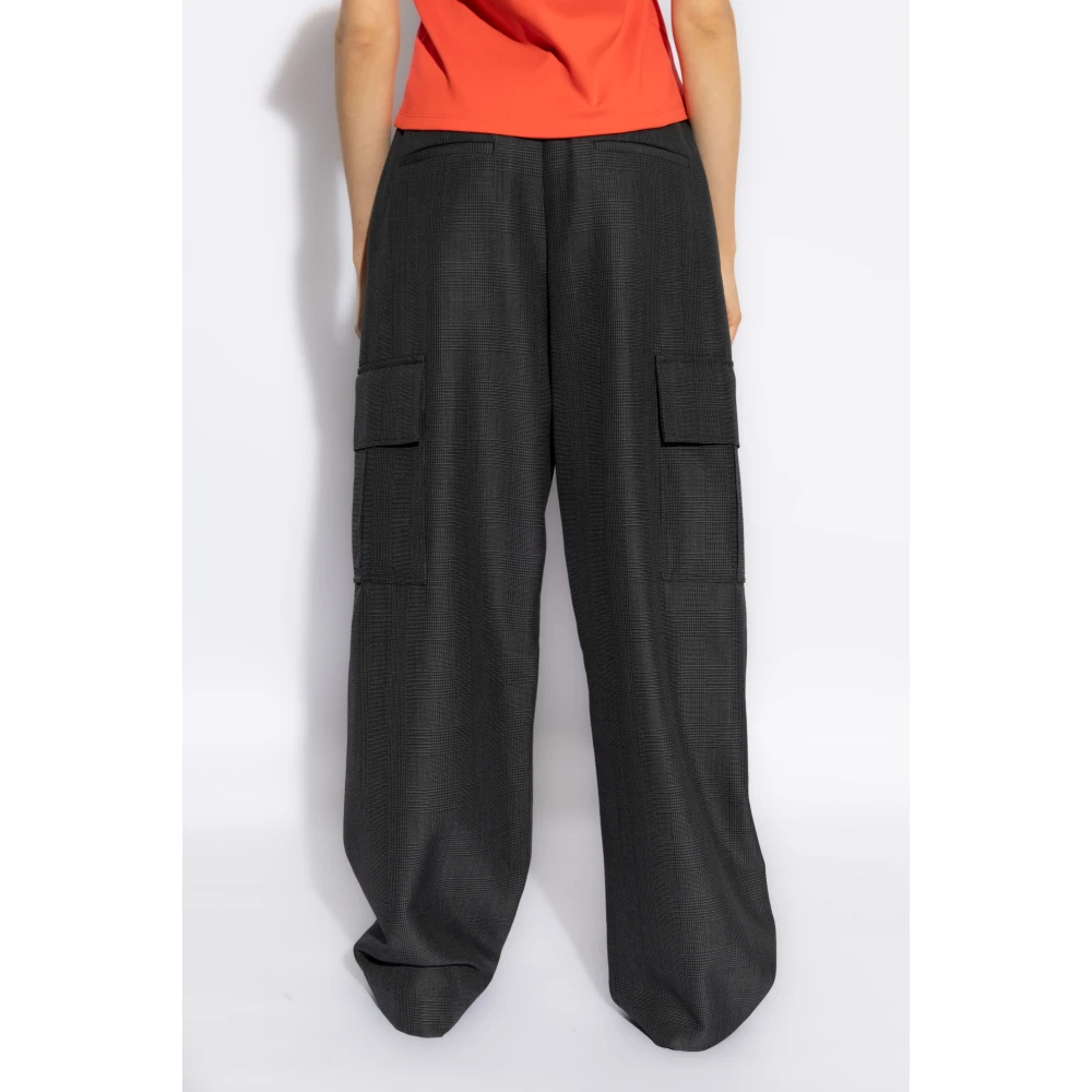 alexander mcqueen Wollen broek Gray Dames