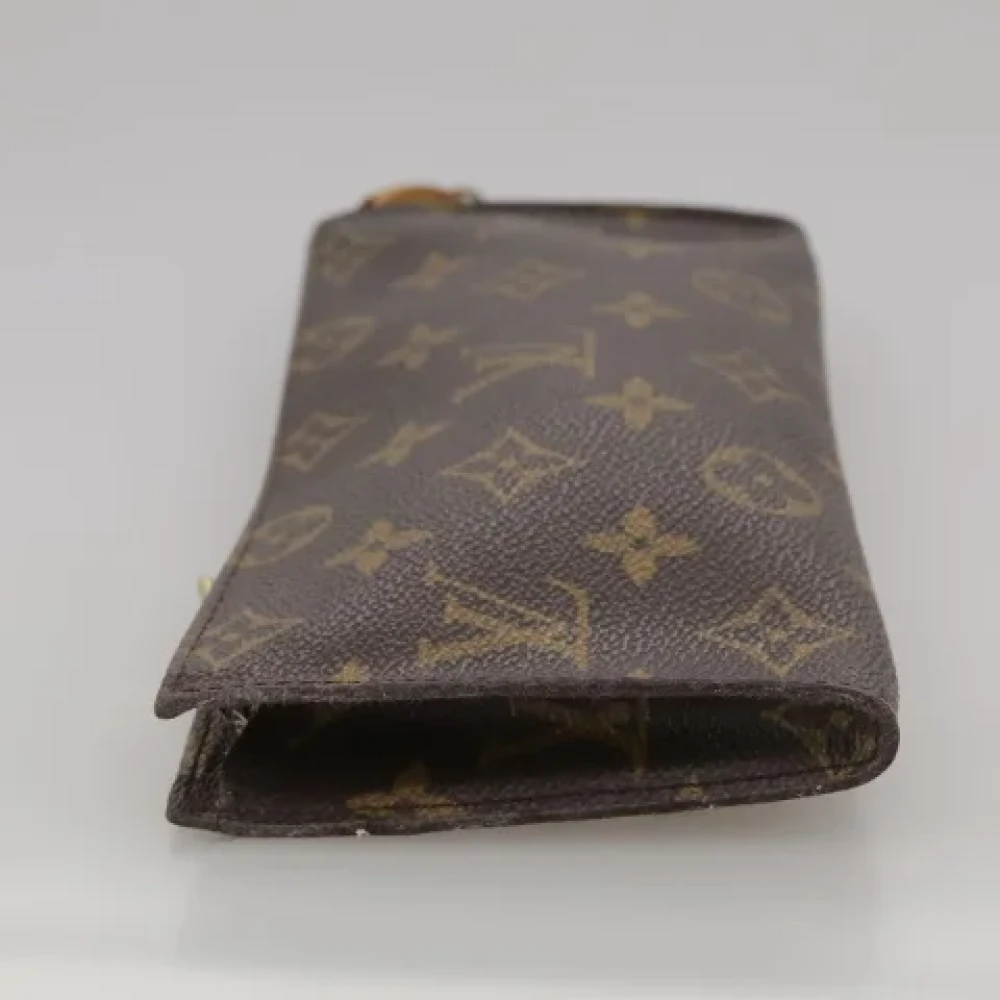Louis Vuitton Vintage Pre-owned Canvas pouches Brown Dames