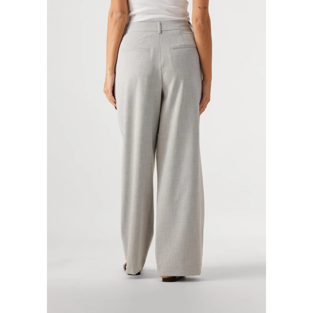 moss copenhagen Dames Hw Broek in Grijs Gray Dames