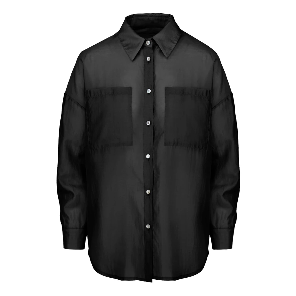 Bomboogie Mujer Negro Blusas Y Camisas, Talla: S