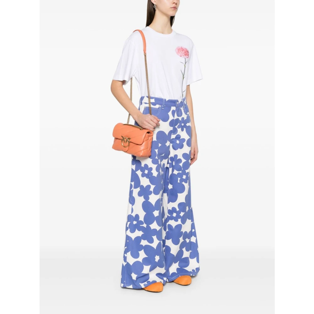 pinko Oranje Tassen voor Stijlvolle Look Orange Dames