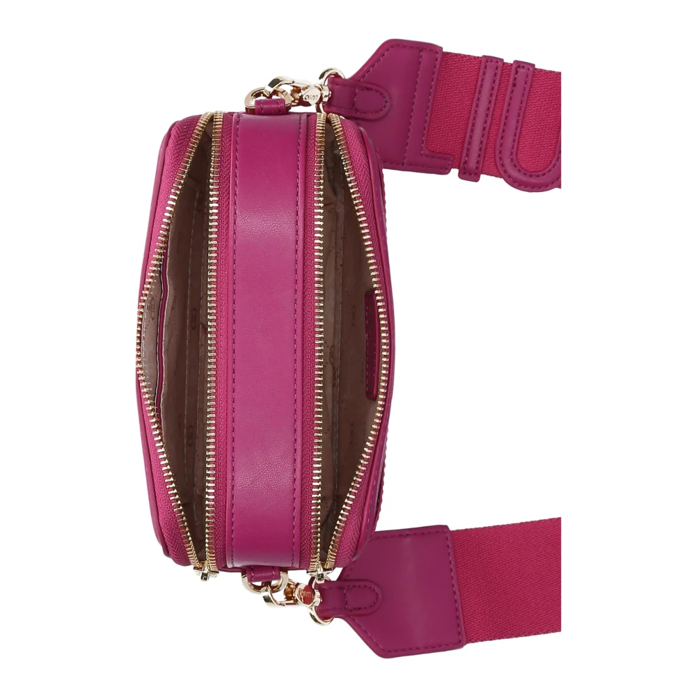 Liu Jo Fuchsia Mini Tas met Logoband Pink Dames