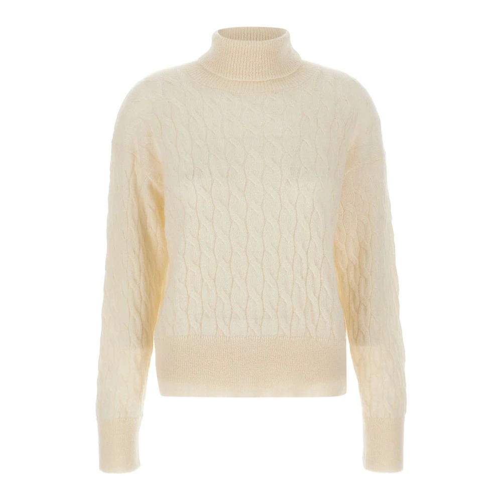 Filippo De Laurentiis Witte Wol Mohair Sweater Vrouwen White Dames