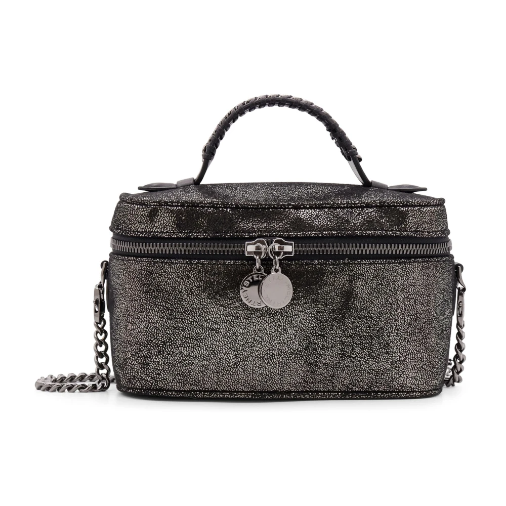 Stella Mccartney Shaggy Deer Beauty Case met metallisch effect Black Dames