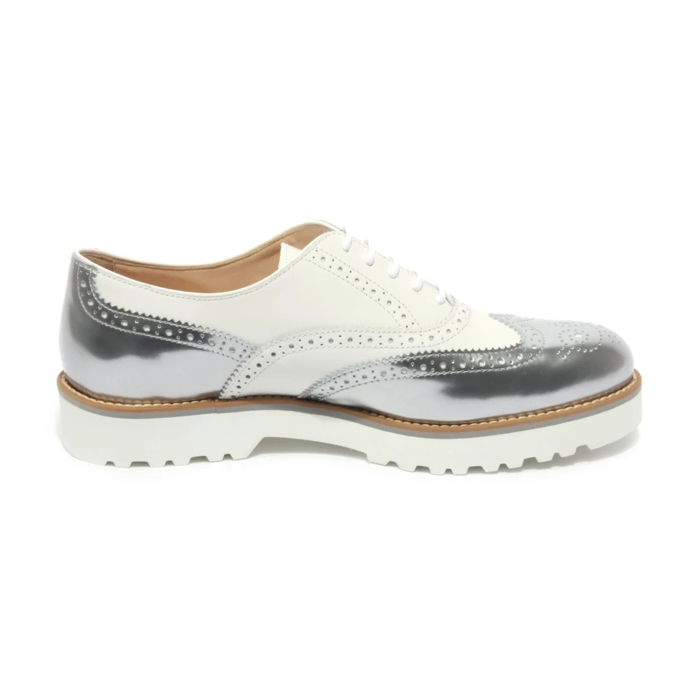 Hogan Women's White Italian Route Francesina Shoe
