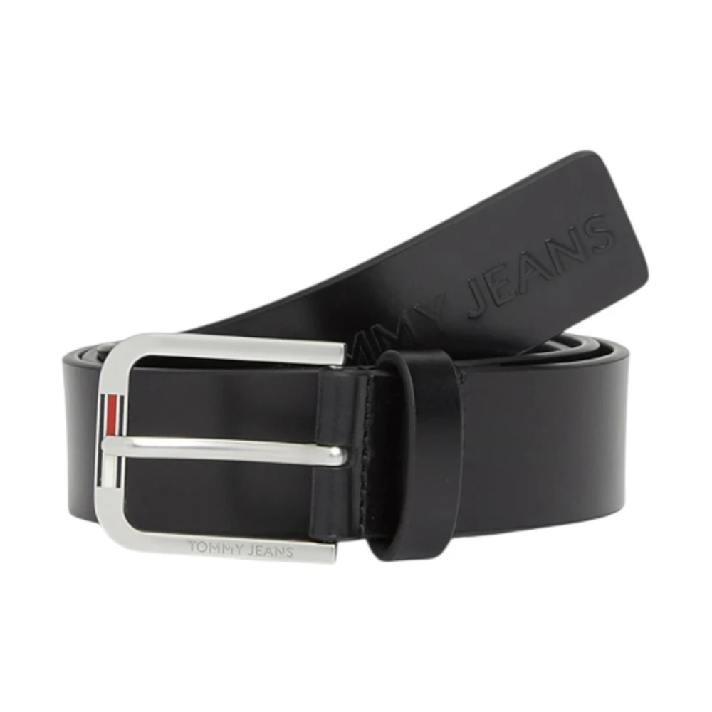Tommy Hilfiger Men's Black Austin Belt - Belts - 100 Cm - Accessories
