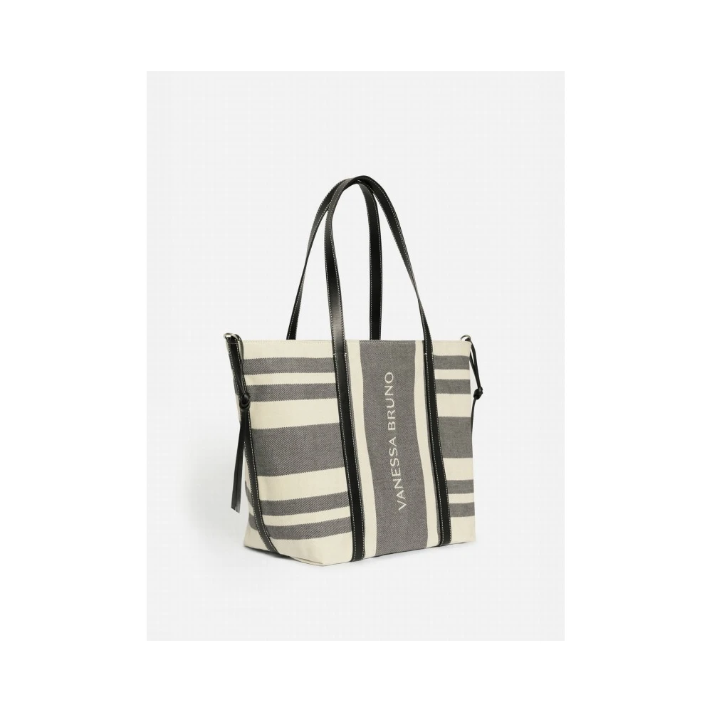 Vanessa Bruno Zwarte Schoudertas Zwarte Kleur White Dames