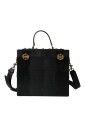 black-leather-lizard-embossed-shoulder-bag